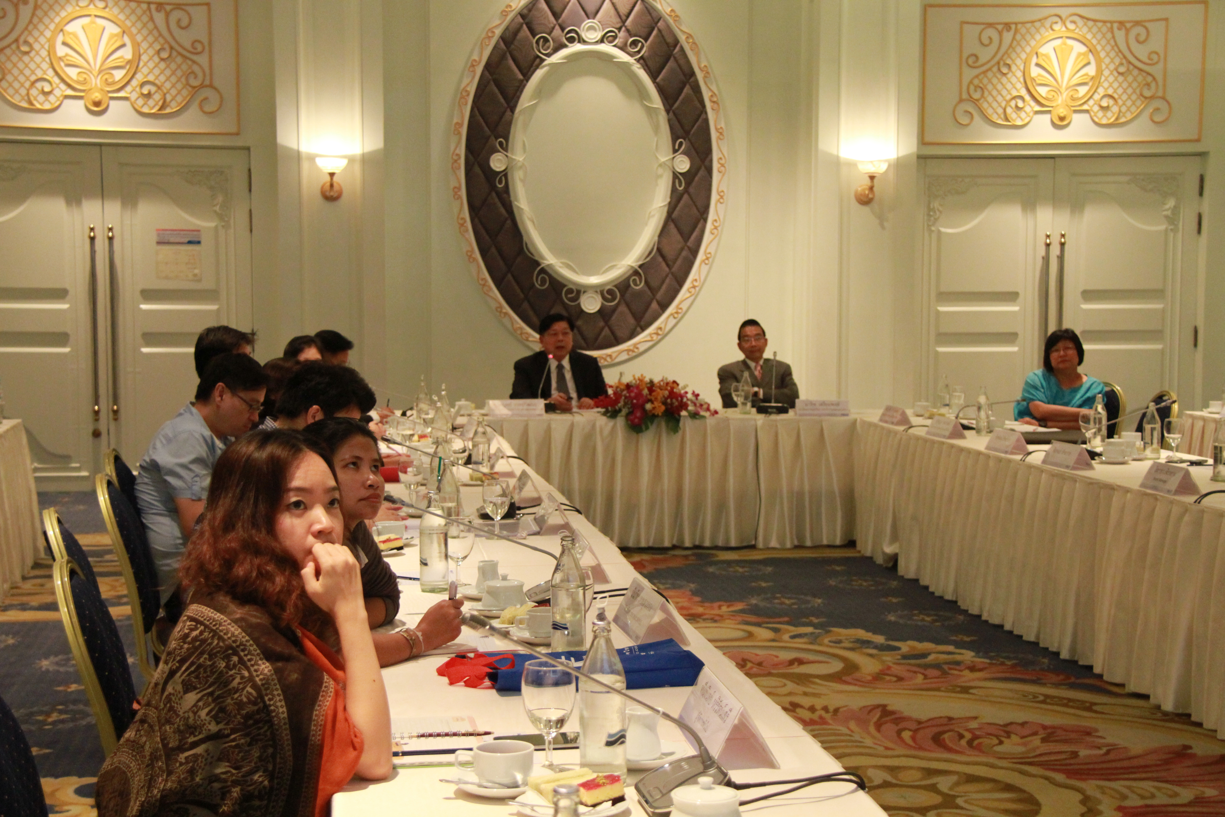 ประชุมการรายงานผลการจัดงานแสดงสินค้าไทยในประเทศปาปัวนิวกินี